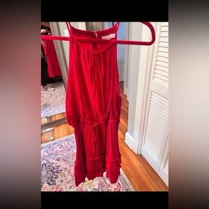 Read open back dress size large